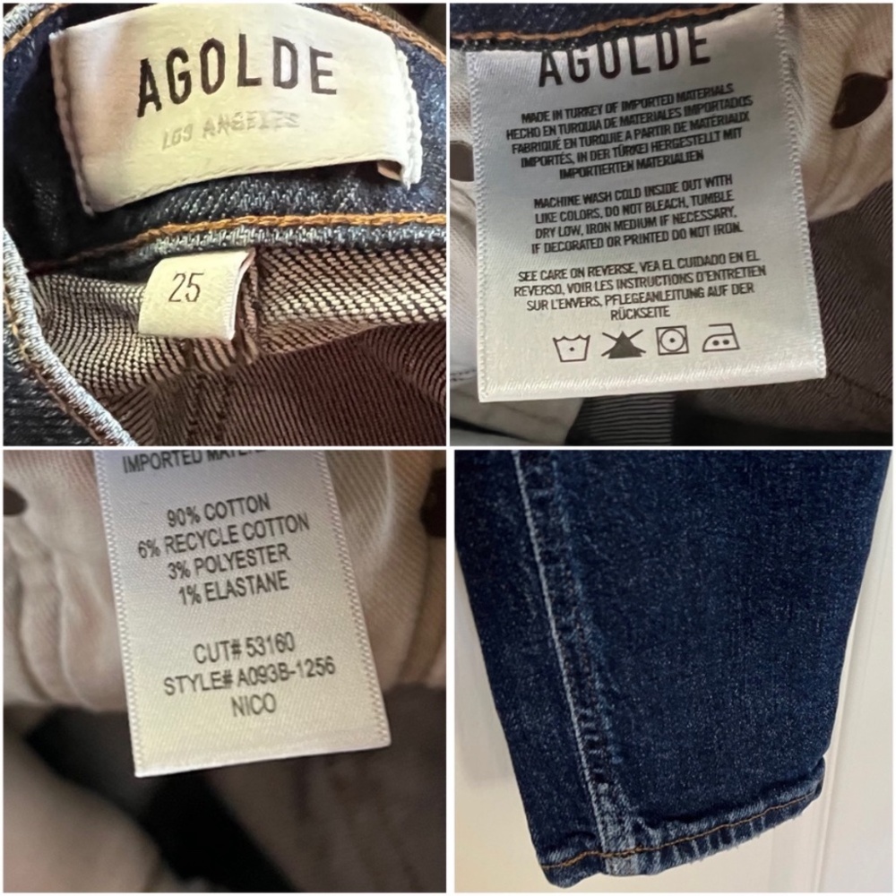 Agolde Toni High Rise Jean - Picture 5 of 6
